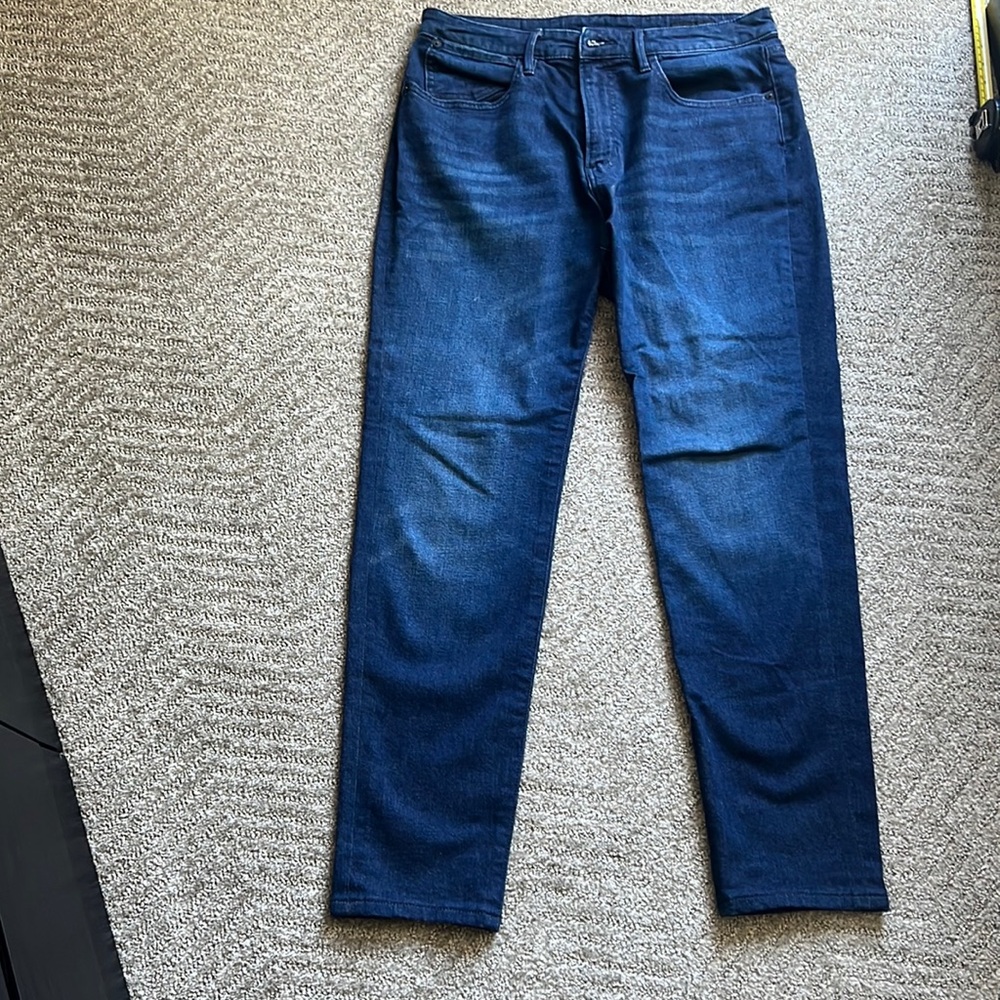 Bonobos dark blue premium stretch men jeans